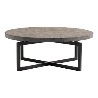 Coffee Table in Norwegian Slate Stone For Sale