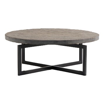 Coffee Table in Norwegian Slate Stone For Sale