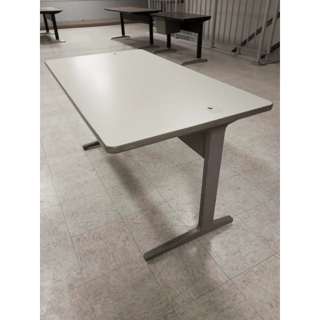 Mid-Century Modern Mid-Century Modern Herman Miller Action Office Table For Sale - Image 3 of 13