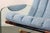 1970s Adrian Pearsall Craft Associates Glass Lounge Chair after Lenci Mid-Century Modern For Sale - Image 5 of 9