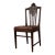 Antique Marked Dining Chair Copenhagen Denmark 1902 For Sale