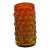 1960s Blenko Tangerine Bubble Glass Vase For Sale