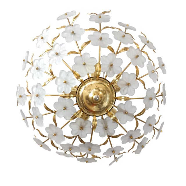 Glass Regency Lamp by Ernst Palme for Palwa, 1950s For Sale - Image 7 of 8