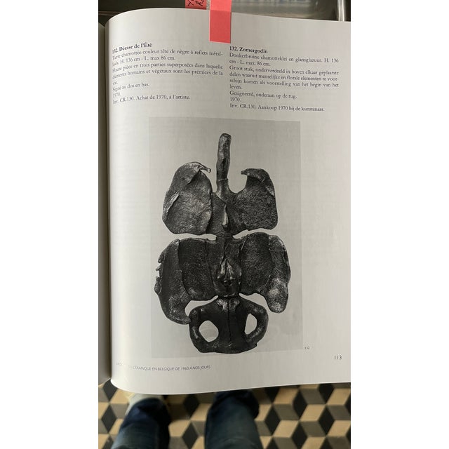 Yves Rhaye, Anthropomorphic Sculpture in Glazed Ceramic, 1970s, Glazed Ceramic For Sale - Image 18 of 18