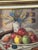 Christian Rhode, Still Life with Vase and Fruits, 1950s, Oil on Canvas, Framed For Sale - Image 4 of 13