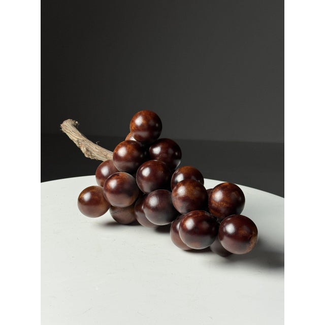 Vintage Grape Cluster in Alabaster For Sale - Image 10 of 14