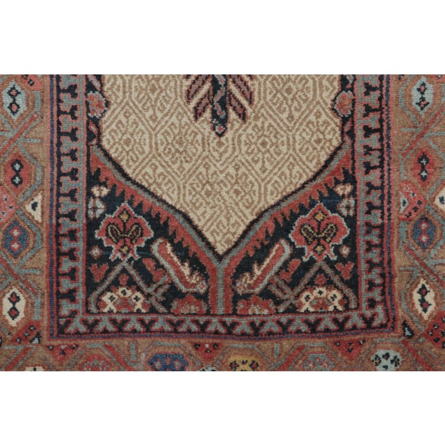 Traditional Antique Persian Sarab Extra-Long Runner with Geometric Medallions - Rug & Kilim For Sale - Image 3 of 7