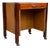 Side Table with Drawers & Wheels in Hardwood, Jorge Zalszupin, 1960s - Lot 567 For Sale