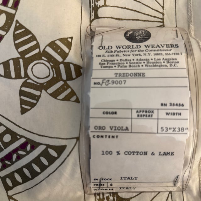 Old World Weavers Madhubani Cotton Panel Textile Art For Sale - Image 11 of 11