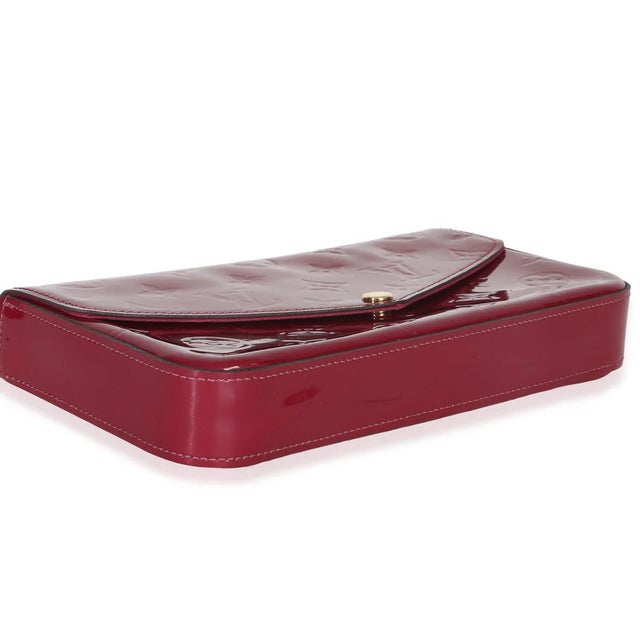 Fuschia Monogram Vernis Felicie Pochette For Sale In New York - Image 6 of 9