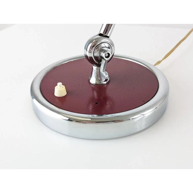 President Desktop Lamp attributed to Christian Dell For Sale - Image 9 of 10