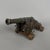 Vintage Decorated Wood and Bronze Naval Cannon, 1940s For Sale - Image 5 of 13