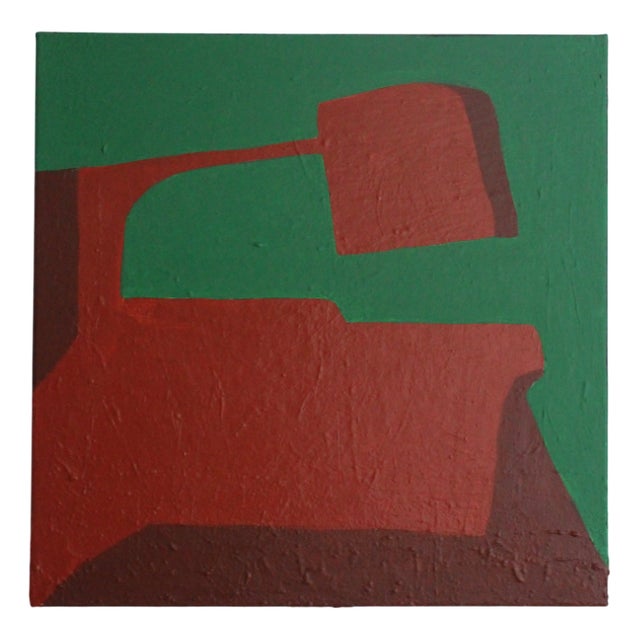 Bodasca,Green Balance Abstract, 2025, Acrylic on Canvas For Sale