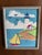 1980s Vintage Framed Needlepoint Boats— A Pair For Sale - Image 5 of 18