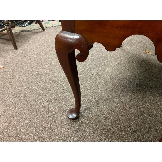 Early 18th Century 18th Century Queen Anne Cherry Highboy For Sale - Image 5 of 16
