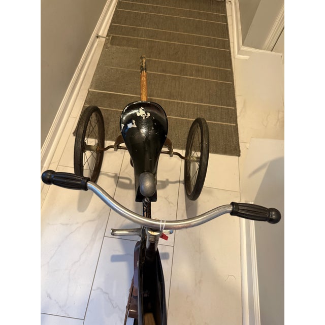 1940s Vintage Canterpony Mechanical Horse Tricycle, 1949, Rare For Sale - Image 5 of 6