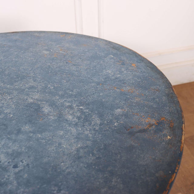 Swedish Painted Lamp Table For Sale - Image 7 of 9