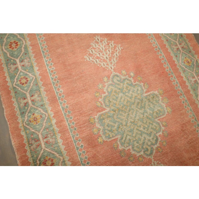 Early 20th Century Antique Turkish Borlou Oushak Rug, 3'11'' X 6'3'' For Sale - Image 5 of 8