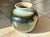 Sculptural Celadon and Iron Oxide Glazed Ceramic Art Vase by Martha Katzer for Karlsruher Majolika, Germany, 1940s For Sale - Image 10 of 15