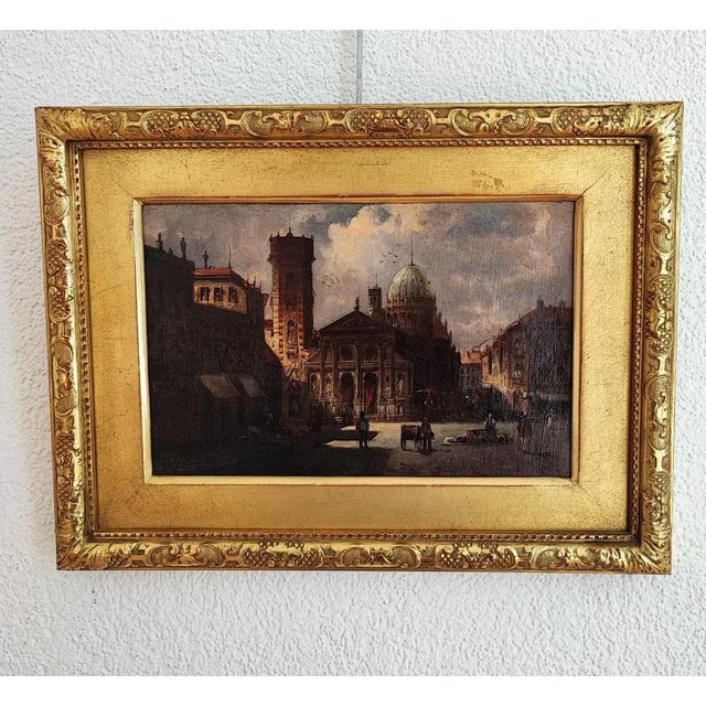 August von Siegen, Barcelona, Oil on Canvas, Framed For Sale - Image 11 of 11