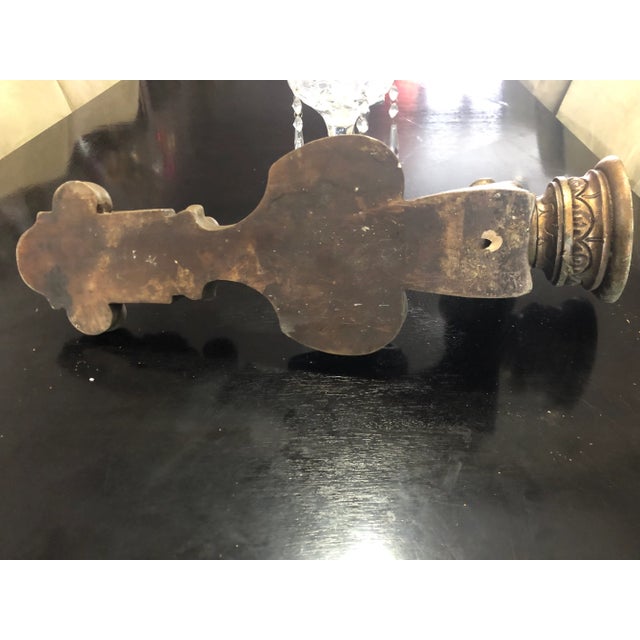 Gold Late 20th Century Hollywood Regency Gold Architecture Wall Art For Sale - Image 8 of 10