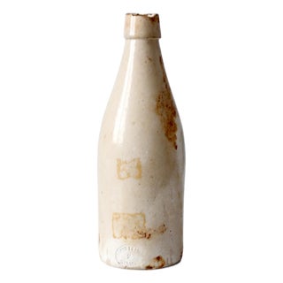 Antique English Stoneware Bottle by Midland Pottery For Sale