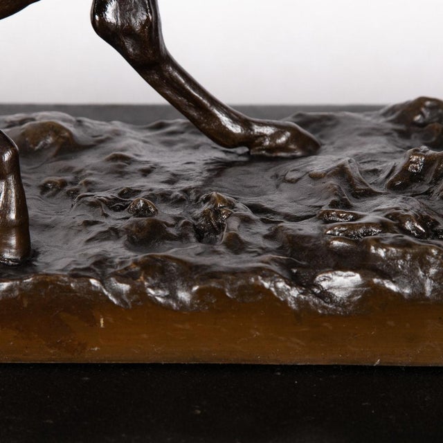 Joseph Cuvelier, Polo Player, 1870, Bronze For Sale - Image 13 of 18
