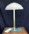 Mid-Century Brass and Opal Glass Table Lamp For Sale - Image 6 of 10