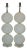 Joe Cariati Glass Lamps White For Sale