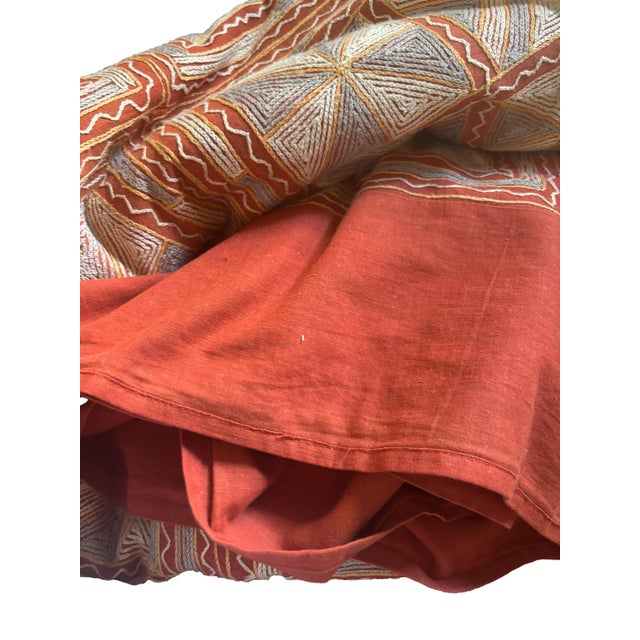 Indian Vintage Indian Kutch Rabari Hand-Embroidered Textile For Sale - Image 3 of 3