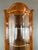 Brown 20th Century Corner Marquetry Display Cabinet, 1890s For Sale - Image 8 of 12