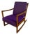 Danish Teak Rocking Chair by Ole Wanscher, 1960s For Sale