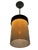 Mid-Century Modern Murano Pendant Lamp in Bronze and Milk Glass, 1960s For Sale - Image 9 of 13