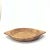 Wood Monumental Rustic Wooden Platter or Serving Tray For Sale - Image 7 of 9