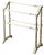 Traditional Lillian 28 in. W Rectangular Wood 2 Rail Traditional Blanket Stand, Cottage White For Sale - Image 3 of 3