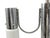 Four-Light Chandelier in Chromed Steel, 1970s For Sale - Image 5 of 13