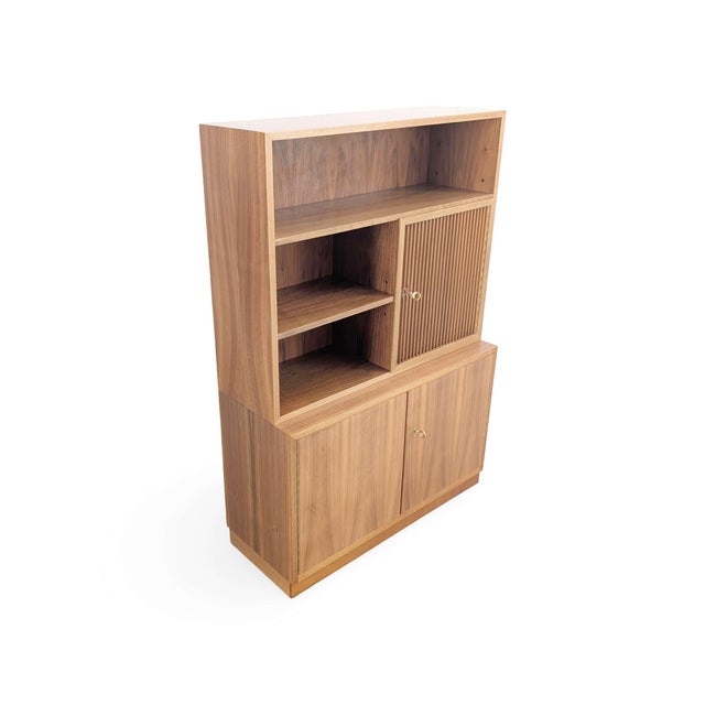 In the early 1960s, wk möbel built modular systems for those who wanted flexible room layouts. This two-part filing...