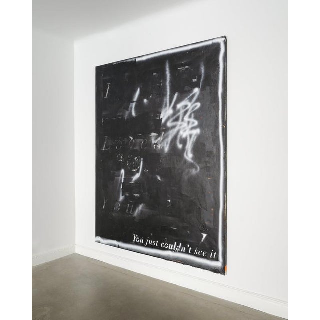 Richie Culver, I Loved You, 2020, Monochrome Artwork For Sale - Image 3 of 5