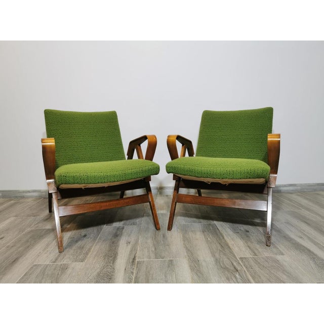 Set of Armchairs by Frantisek Jirak for Tatra, 1960s For Sale - Image 17 of 18