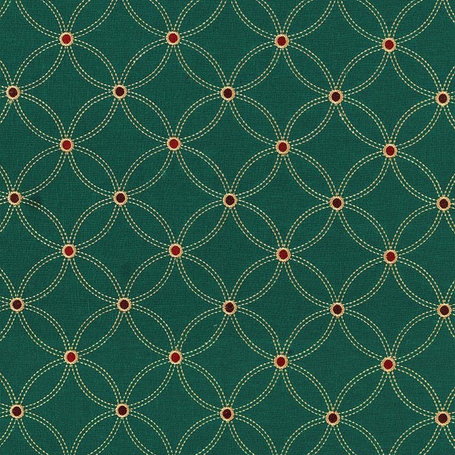 Sample - Schumacher Nexus Embroidery Fabric in Smoky Teal For Sale