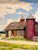 1950s Mid-Century American Oil Painting of Red Barn & Silo, Signed W. Grimshaw For Sale - Image 5 of 14