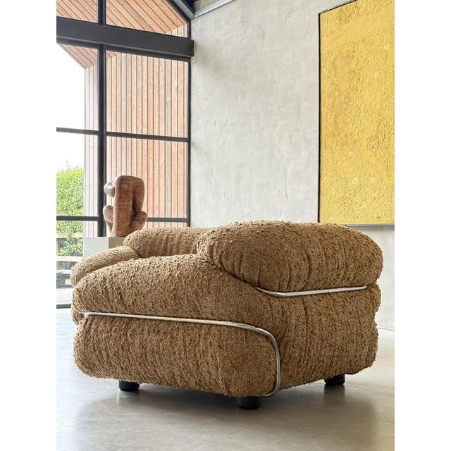Sesann Armchairs by Gianfranco Fratinni, Set of 2 For Sale - Image 4 of 9