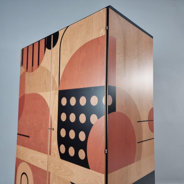 Vintage Wardrobe in Ash, 1970s For Sale - Image 9 of 14