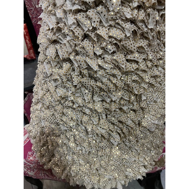 Up for consideration is a beautiful vintage southern textile Christmas tree. This would look lovely in your home and it is...