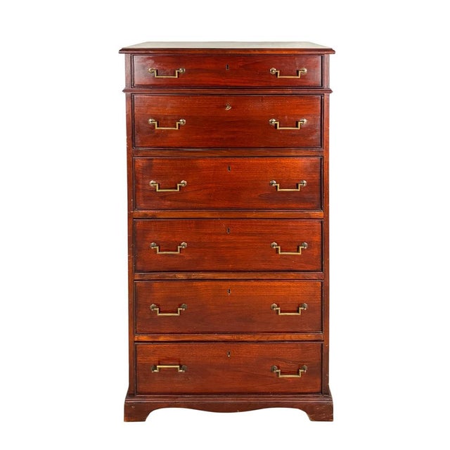 Mid-Century Chest of Drawers with Secretary, 1950s For Sale - Image 17 of 17