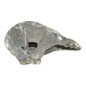 Baccarat Crystal Polar Bear Figurine
