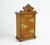 Brown Vintage Small Wooden Cabinet with Ornaments & Lion Head For Sale - Image 8 of 8