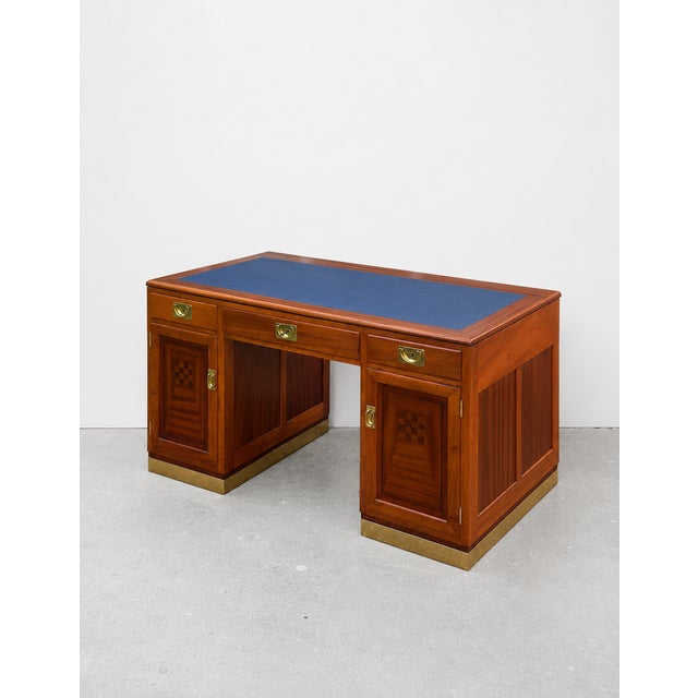 Art Nouveau Gentleman's Desk by Julius & Josef Herrmann for Architect Maximilian Rossipaul, Vienna, Austria, 1911 For Sale - Image 10 of 13