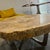 Contemporary 1990s Petrified Wood Coffee Table For Sale - Image 3 of 12