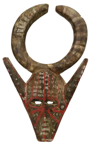 Antique African Tribal Zoomorphic Bobo Mask